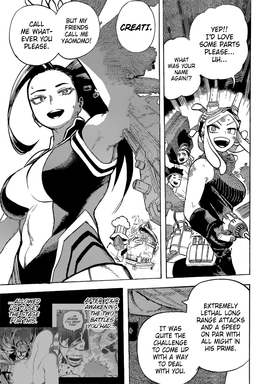 Boku no Hero Academia Chapter 346 page 10 - Chapter 346: Super Hyper Entrapment Stage
