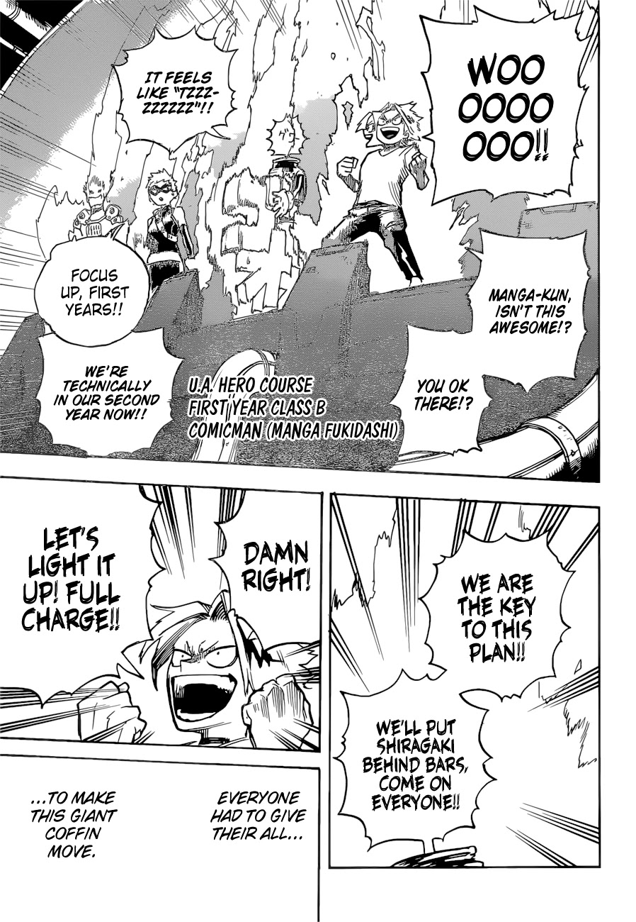 Boku no Hero Academia Chapter 346 page 12 - Chapter 346: Super Hyper Entrapment Stage