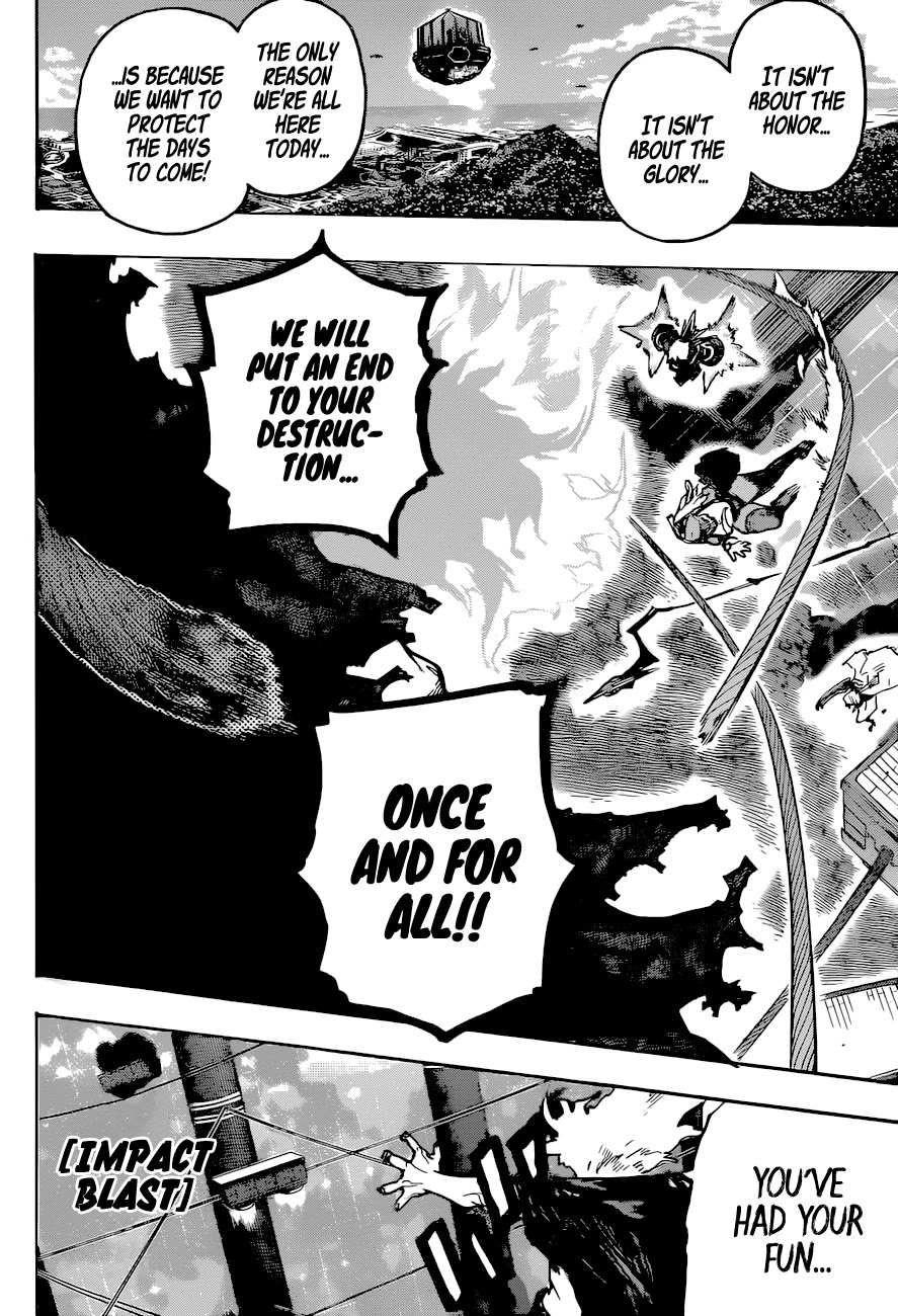 Boku no Hero Academia Chapter 346 page 13 - Chapter 346: Super Hyper Entrapment Stage