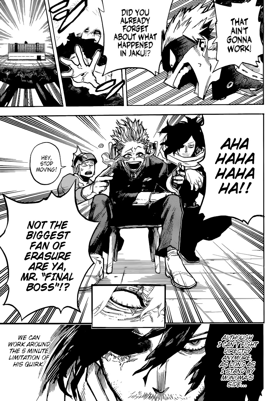 Boku no Hero Academia Chapter 346 page 14 - Chapter 346: Super Hyper Entrapment Stage