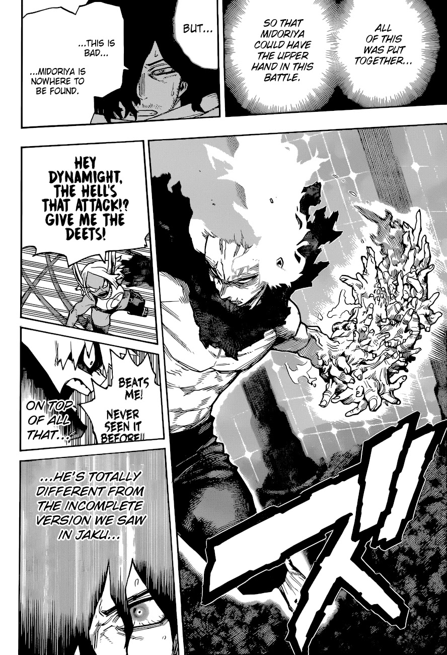 Boku no Hero Academia Chapter 346 page 15 - Chapter 346: Super Hyper Entrapment Stage