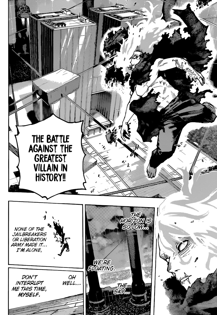 Boku no Hero Academia Chapter 346 page 3 - Chapter 346: Super Hyper Entrapment Stage