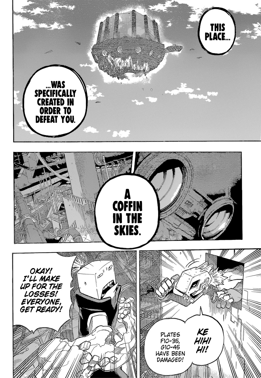 Boku no Hero Academia Chapter 346 page 9 - Chapter 346: Super Hyper Entrapment Stage