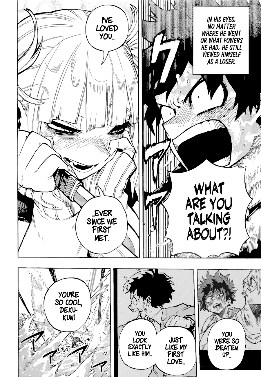 Boku no Hero Academia Chapter 348 page 4 - Chapter 348: Unrequited Love