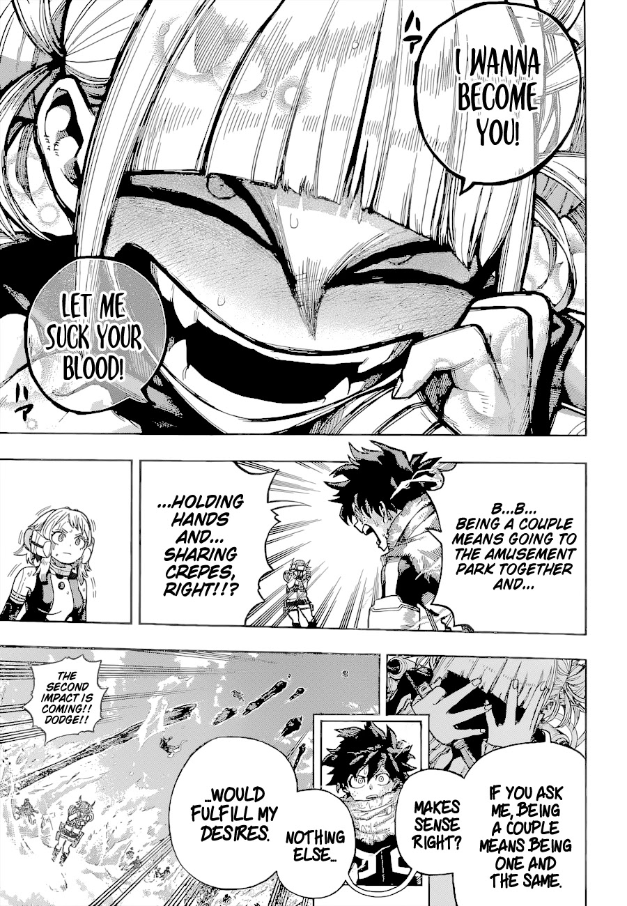 Boku no Hero Academia Chapter 348 page 5 - Chapter 348: Unrequited Love