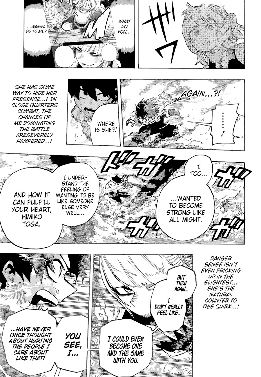 Boku no Hero Academia Chapter 348 page 7 - Chapter 348: Unrequited Love