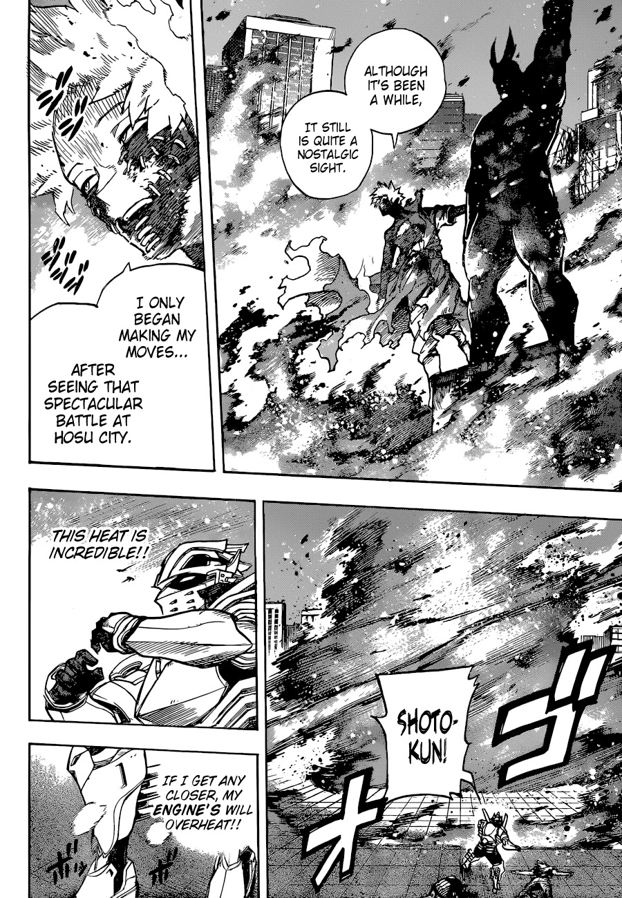 Boku no Hero Academia Chapter 349 page 10 - Chapter 349: Battle Flame