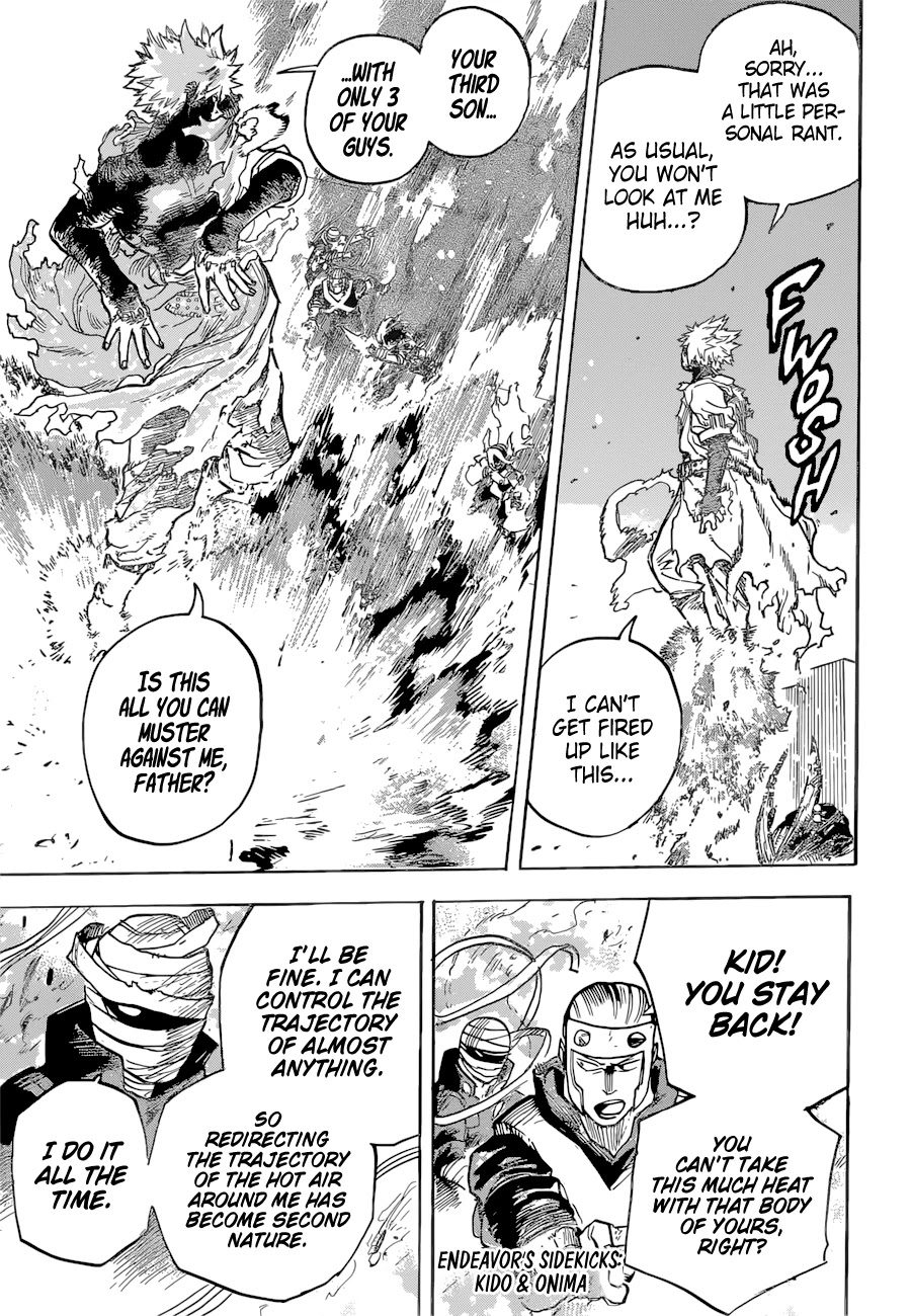 Boku no Hero Academia Chapter 349 page 11 - Chapter 349: Battle Flame