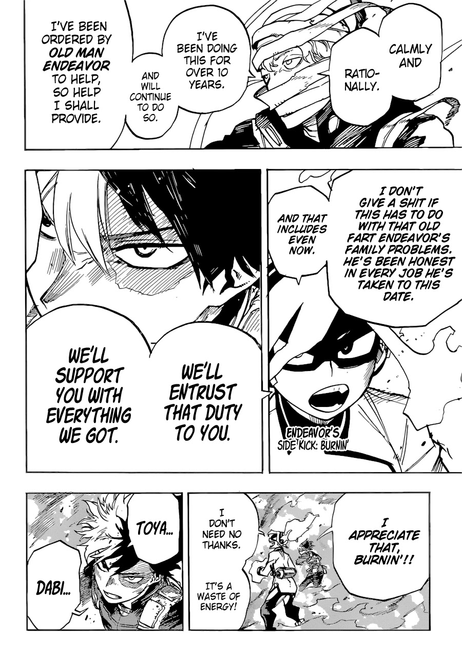 Boku no Hero Academia Chapter 349 page 12 - Chapter 349: Battle Flame