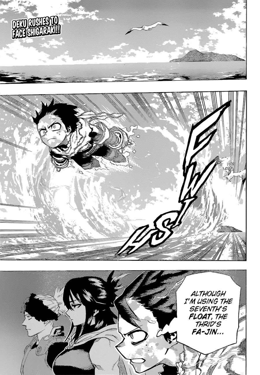 Boku no Hero Academia Chapter 349 page 3 - Chapter 349: Battle Flame