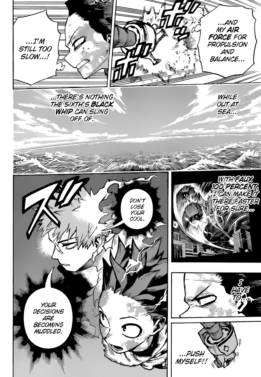 Boku no Hero Academia Chapter 349 page 4 - Chapter 349: Battle Flame