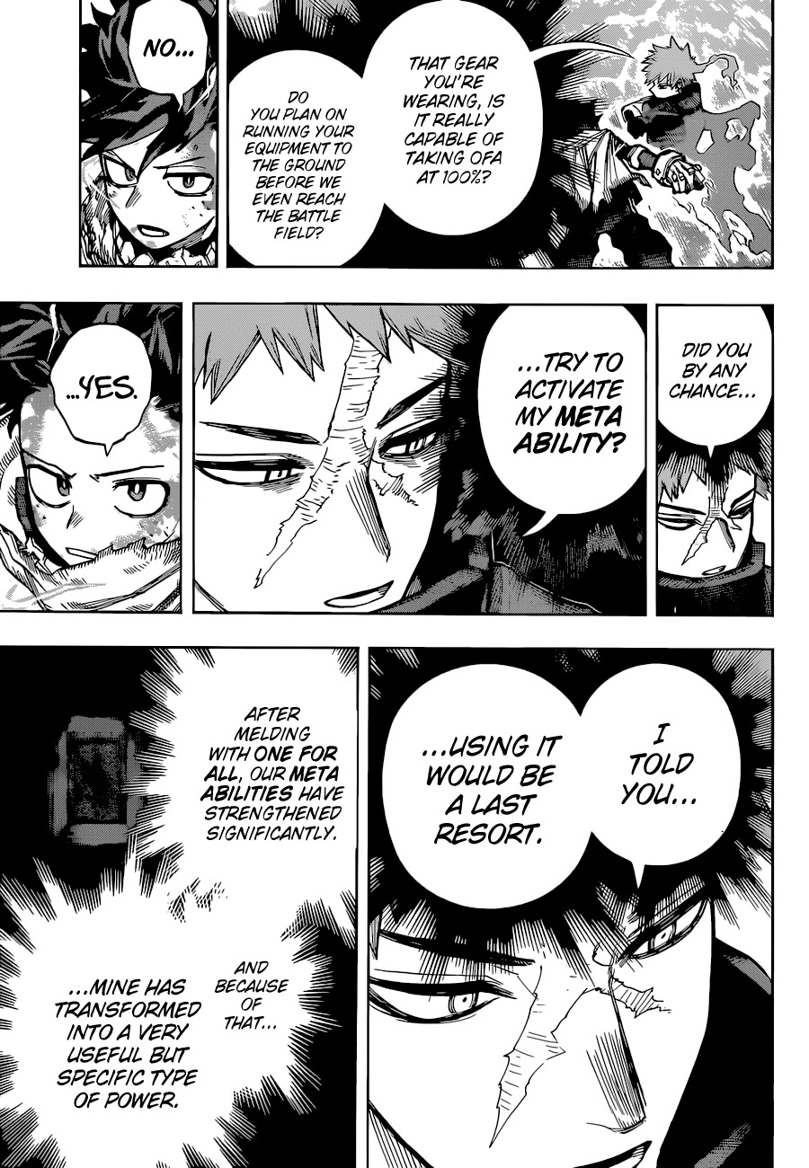 Boku no Hero Academia Chapter 349 page 5 - Chapter 349: Battle Flame