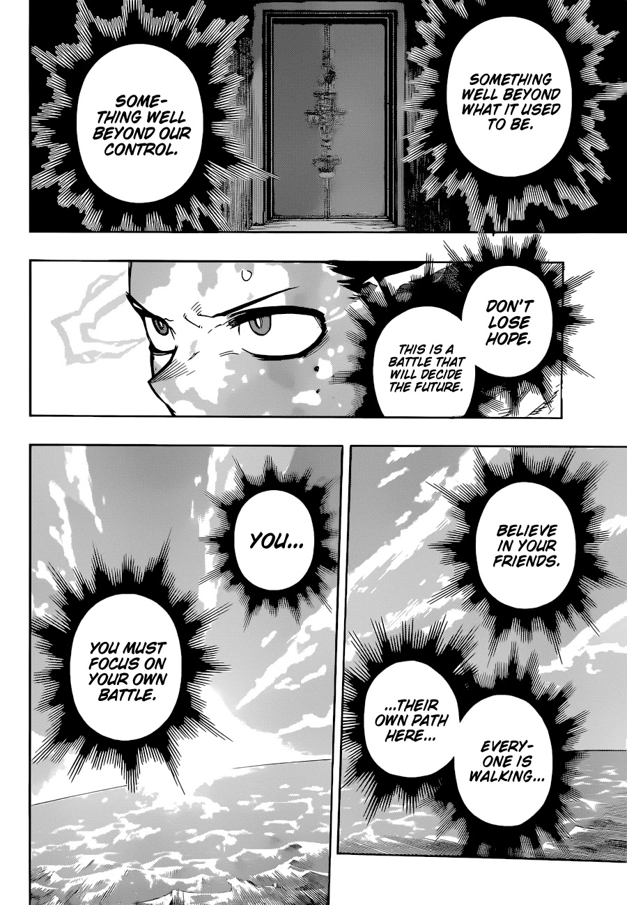 Boku no Hero Academia Chapter 349 page 6 - Chapter 349: Battle Flame