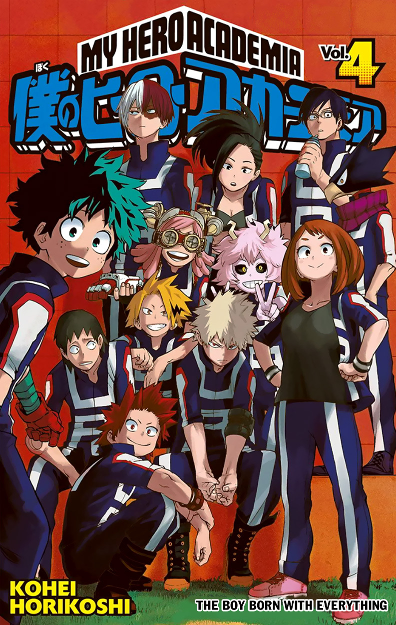 Boku no Hero Academia Chapter 35.5 page 3 - Chapter 35.5: Volume 4 Omake