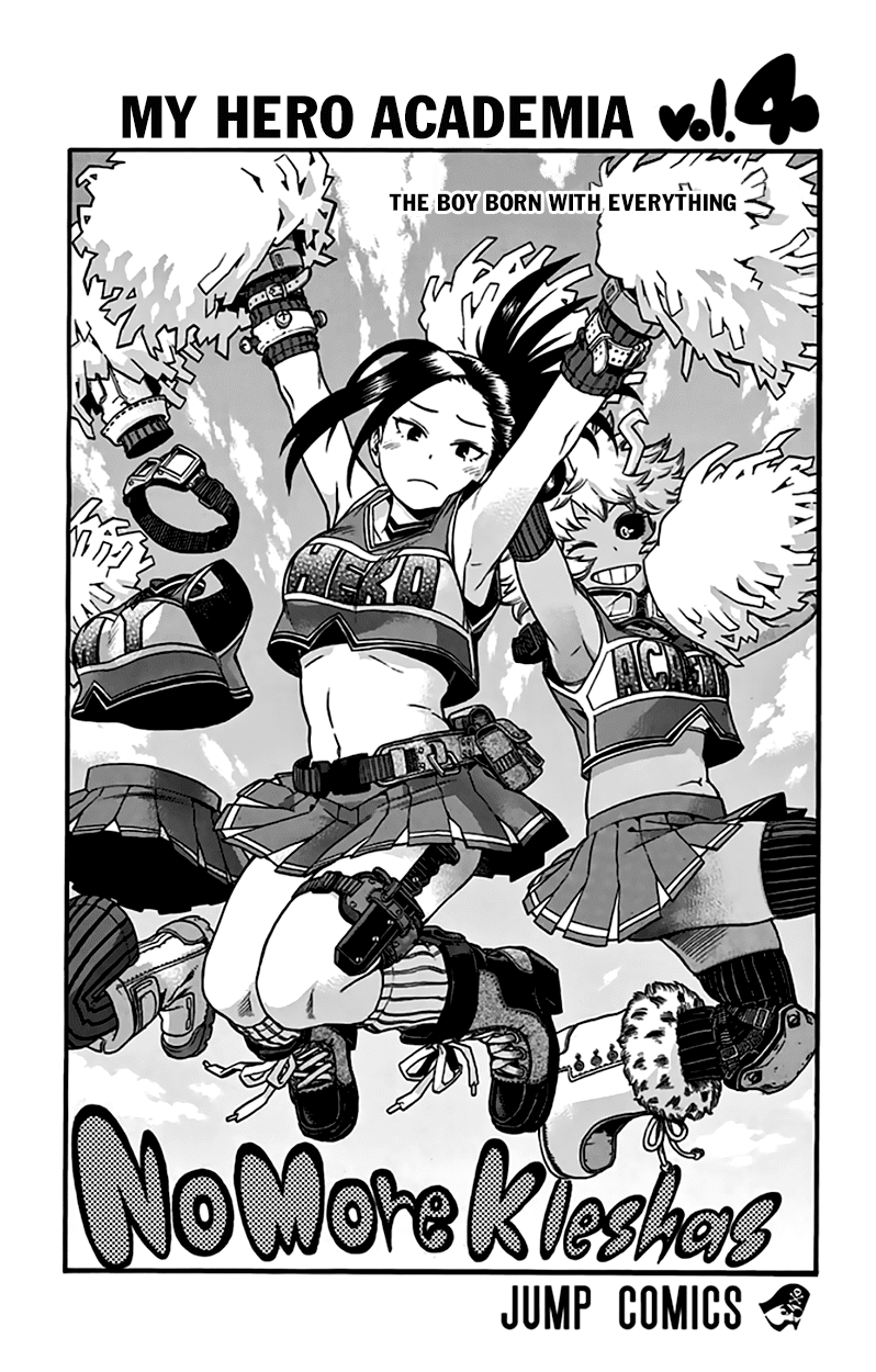 Boku no Hero Academia Chapter 35.5 page 6 - Chapter 35.5: Volume 4 Omake
