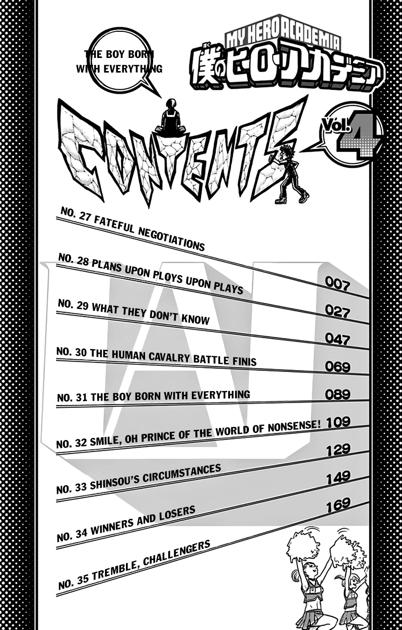 Boku no Hero Academia Chapter 35.5 page 8 - Chapter 35.5: Volume 4 Omake