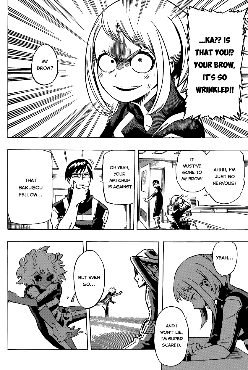 Boku no Hero Academia Chapter 35 page 12 - Chapter 35: Tremble, Challengers
