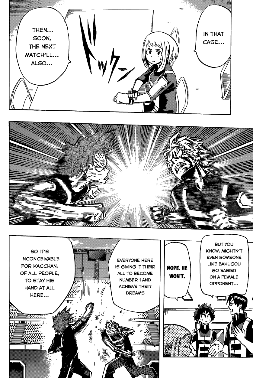 Boku no Hero Academia Chapter 35 page 14 - Chapter 35: Tremble, Challengers