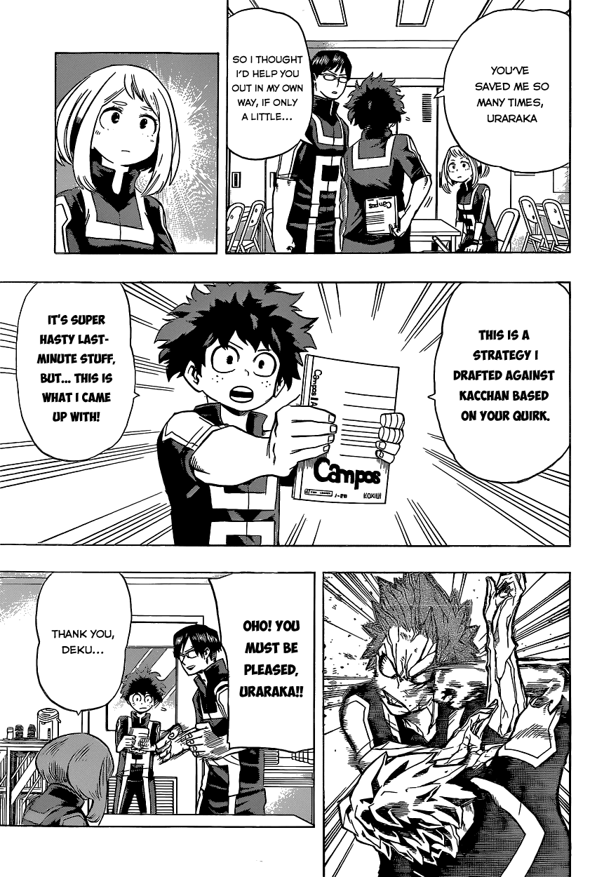 Boku no Hero Academia Chapter 35 page 15 - Chapter 35: Tremble, Challengers