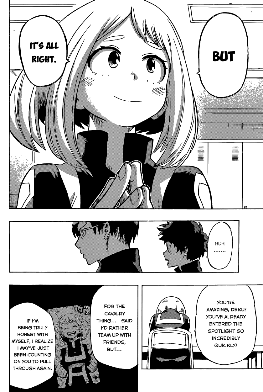 Boku no Hero Academia Chapter 35 page 16 - Chapter 35: Tremble, Challengers