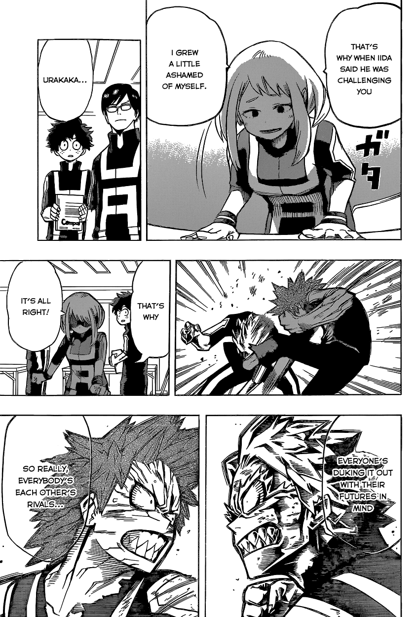 Boku no Hero Academia Chapter 35 page 17 - Chapter 35: Tremble, Challengers