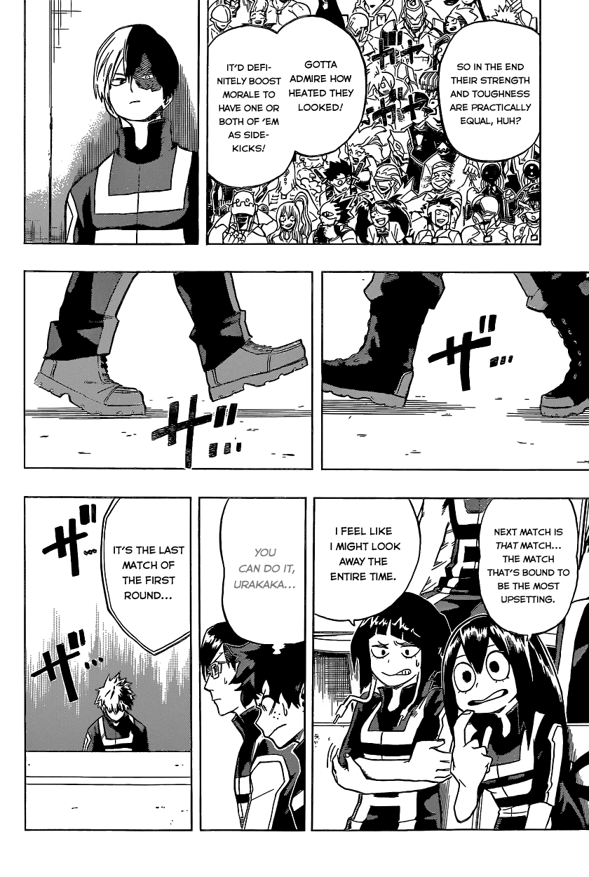 Boku no Hero Academia Chapter 35 page 19 - Chapter 35: Tremble, Challengers