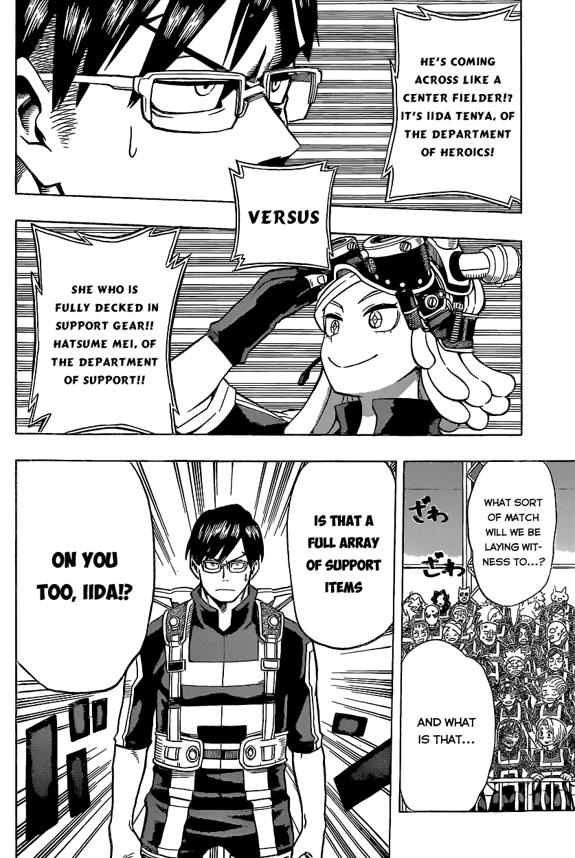Boku no Hero Academia Chapter 35 page 6 - Chapter 35: Tremble, Challengers