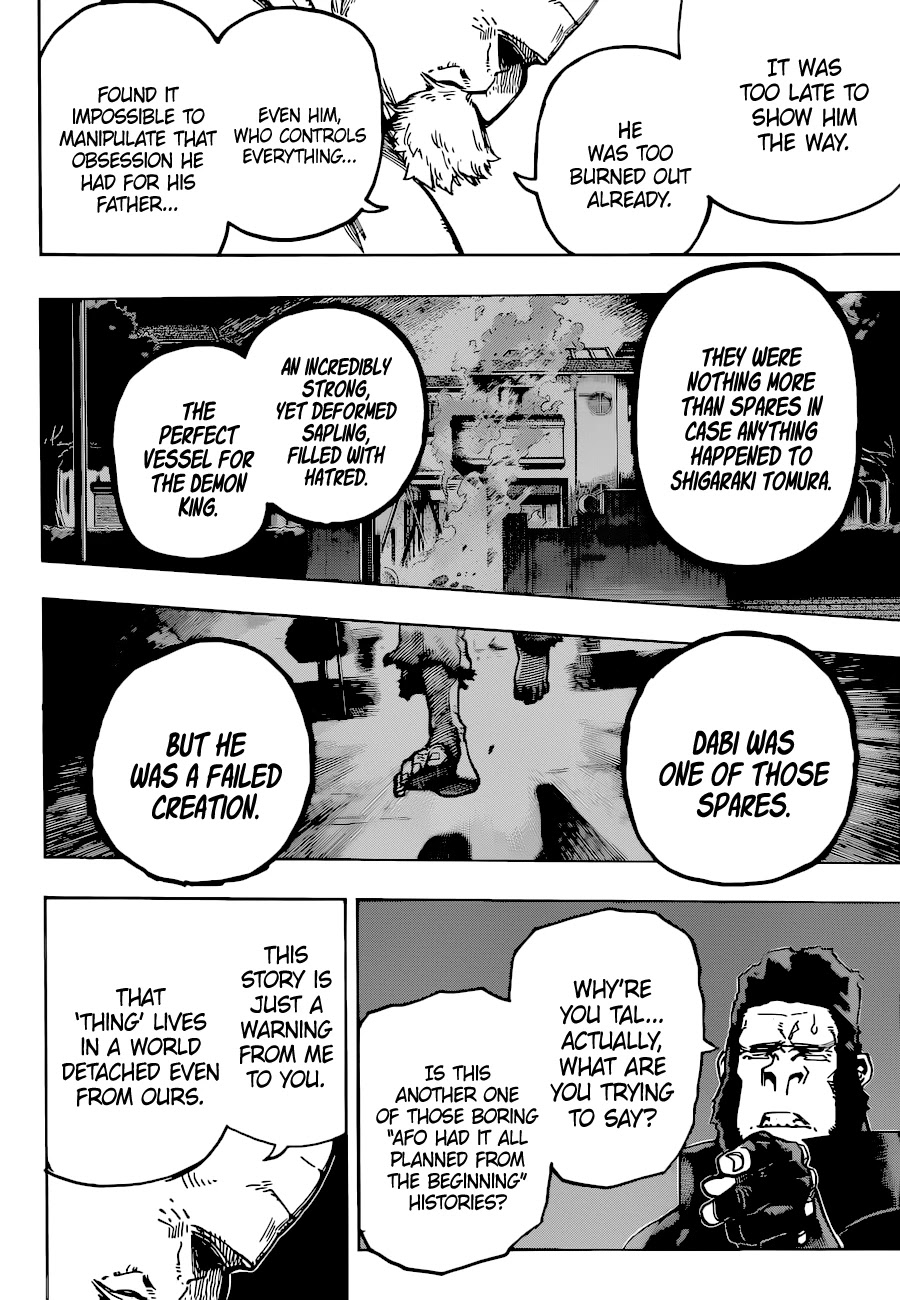 Boku no Hero Academia Chapter 350 page 11 - Chapter 350: Flames