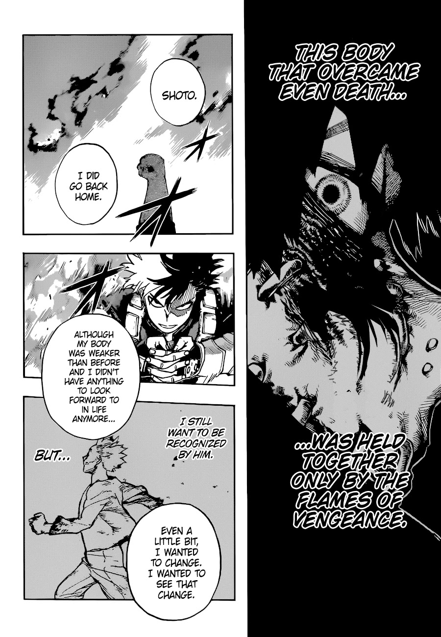 Boku no Hero Academia Chapter 350 page 13 - Chapter 350: Flames