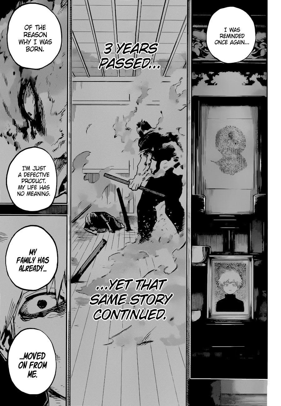 Boku no Hero Academia Chapter 350 page 14 - Chapter 350: Flames