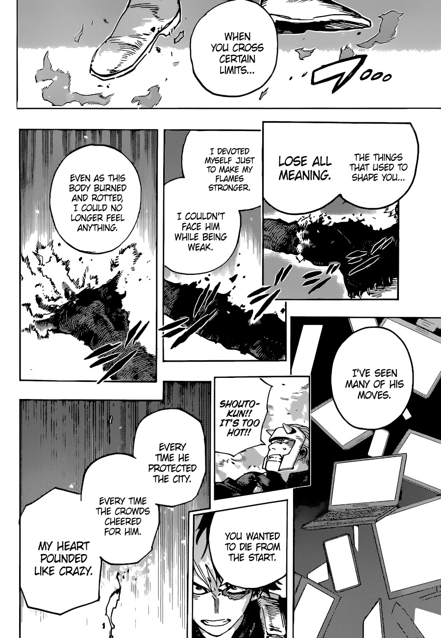 Boku no Hero Academia Chapter 350 page 15 - Chapter 350: Flames
