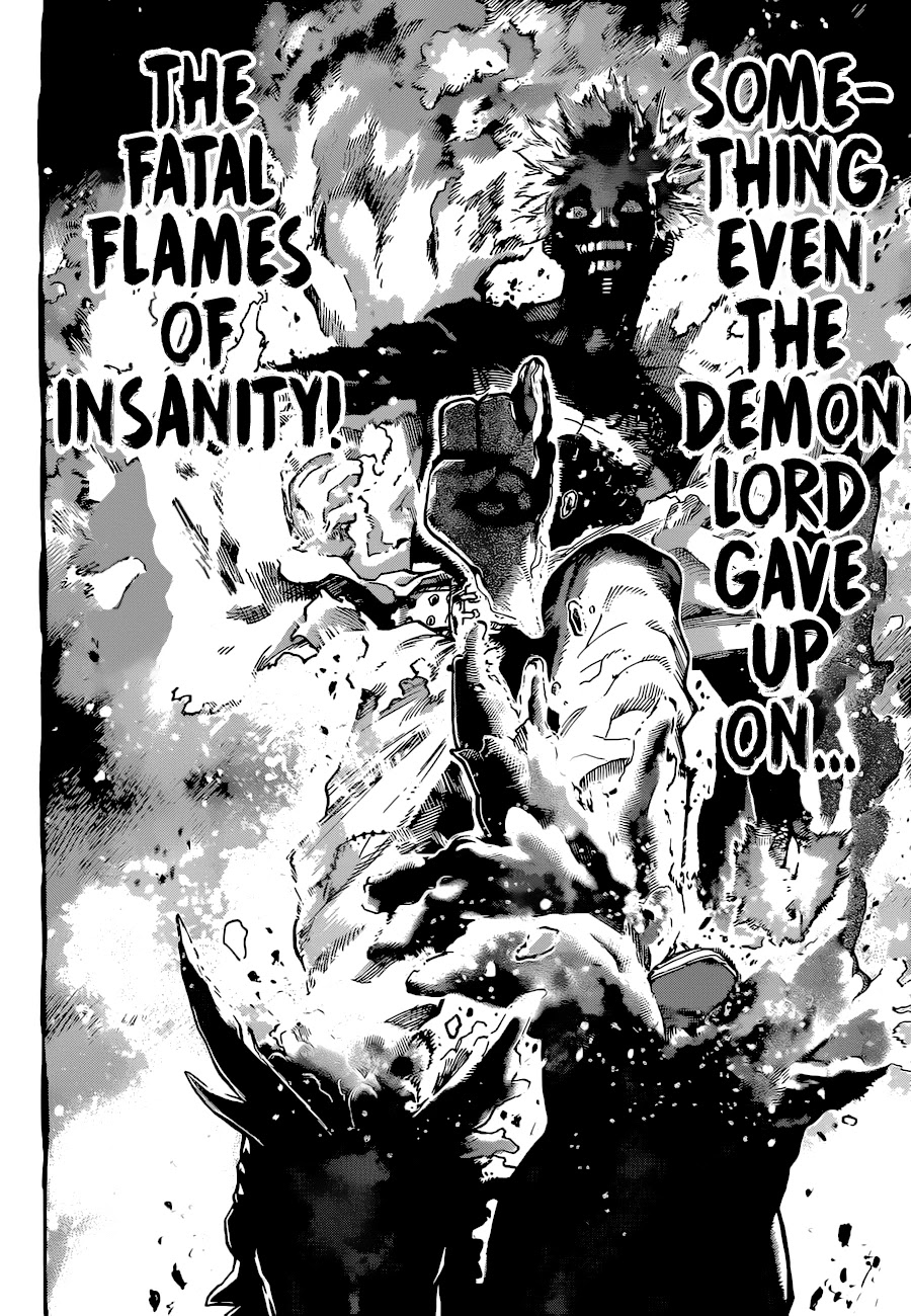Boku no Hero Academia Chapter 350 page 17 - Chapter 350: Flames