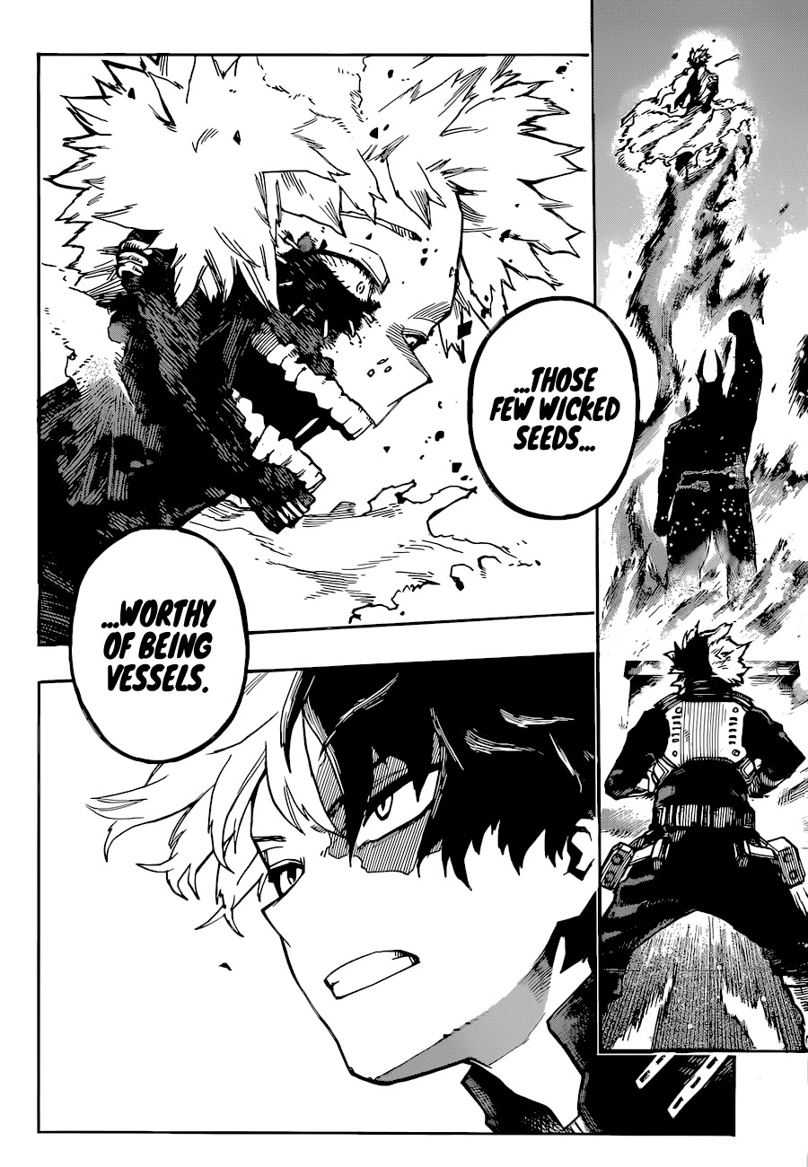 Boku no Hero Academia Chapter 350 page 3 - Chapter 350: Flames