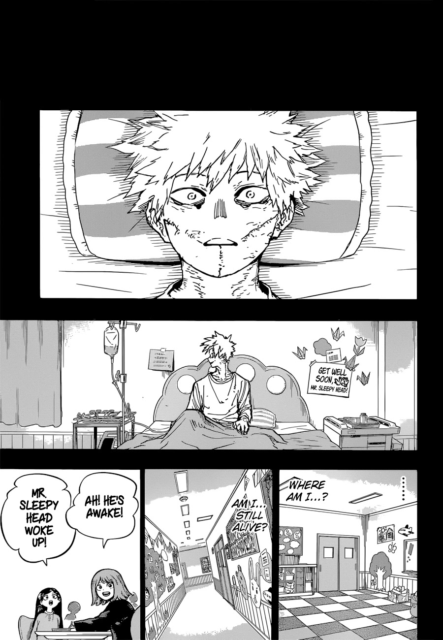 Boku no Hero Academia Chapter 350 page 6 - Chapter 350: Flames