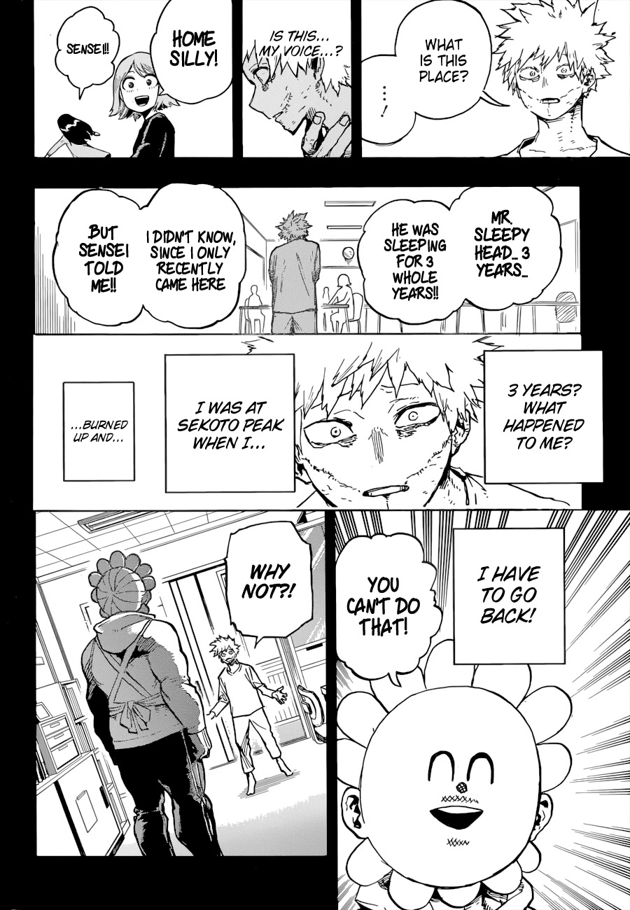 Boku no Hero Academia Chapter 350 page 7 - Chapter 350: Flames