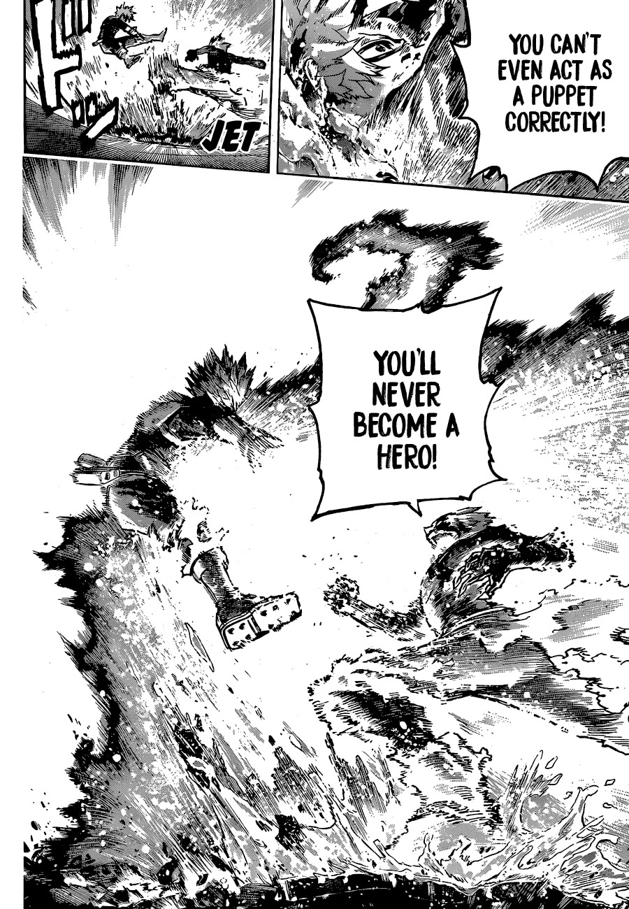 Boku no Hero Academia Chapter 351 page 11 - Chapter 351: Twin Flashing Flames