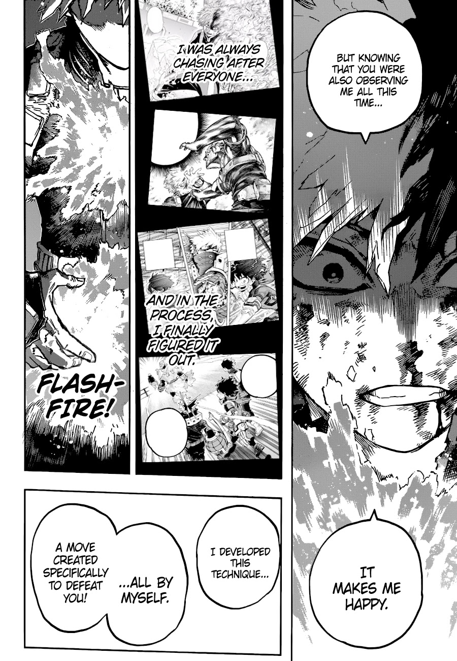 Boku no Hero Academia Chapter 351 page 13 - Chapter 351: Twin Flashing Flames