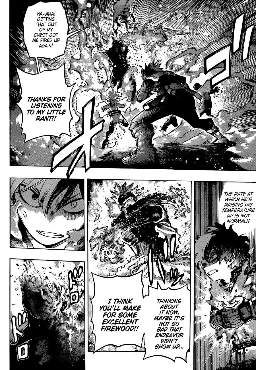 Boku no Hero Academia Chapter 351 page 3 - Chapter 351: Twin Flashing Flames