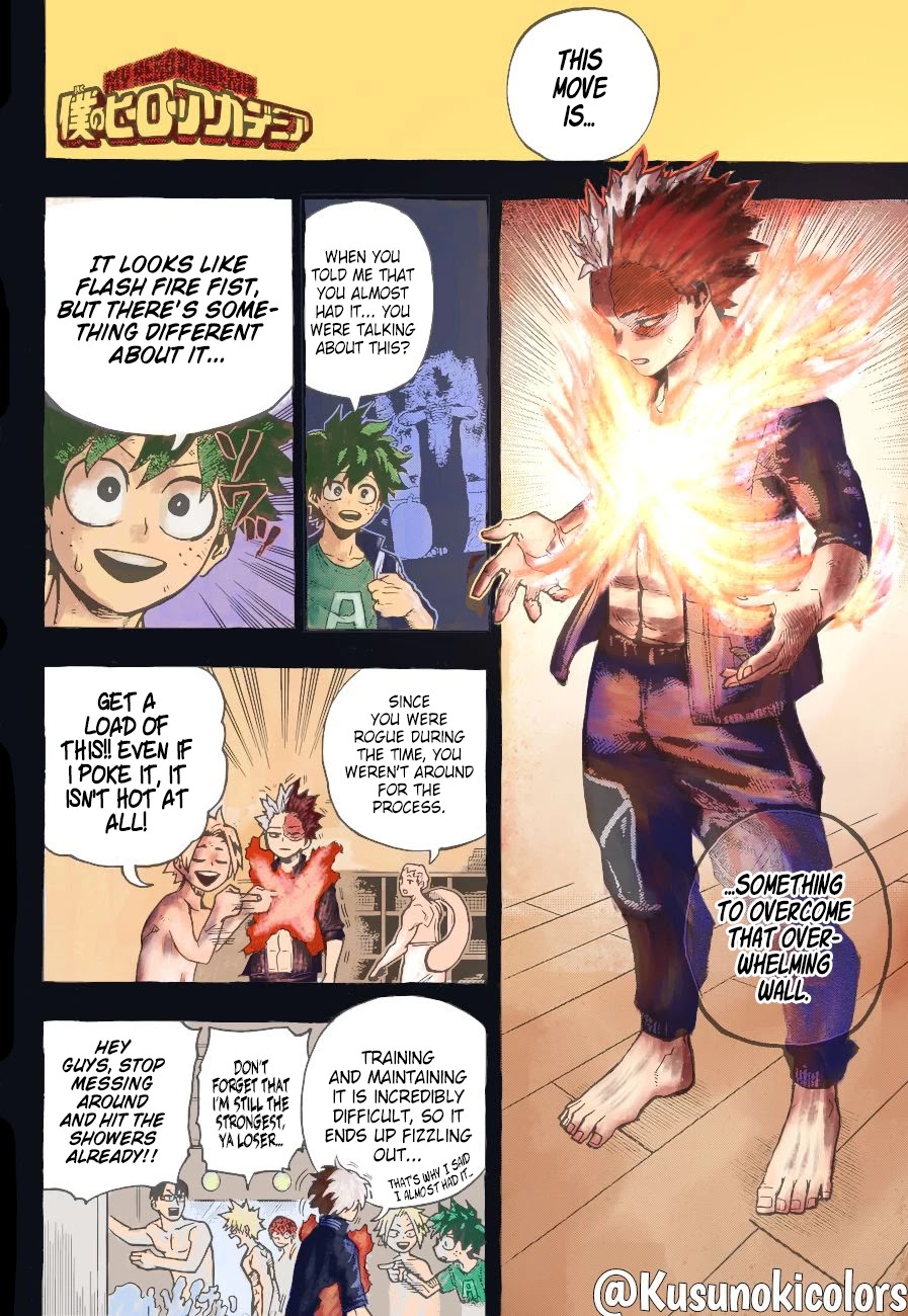 Boku no Hero Academia Chapter 352 page 13 - Chapter 352: Ultimate Move