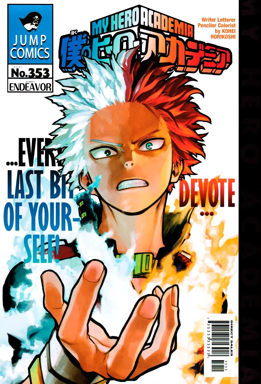 Boku no Hero Academia Chapter 353 page 1 - Chapter 353: Endeavor