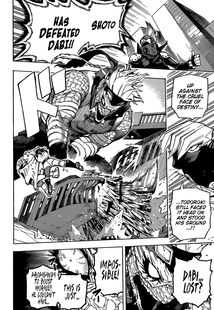Boku no Hero Academia Chapter 353 page 12 - Chapter 353: Endeavor