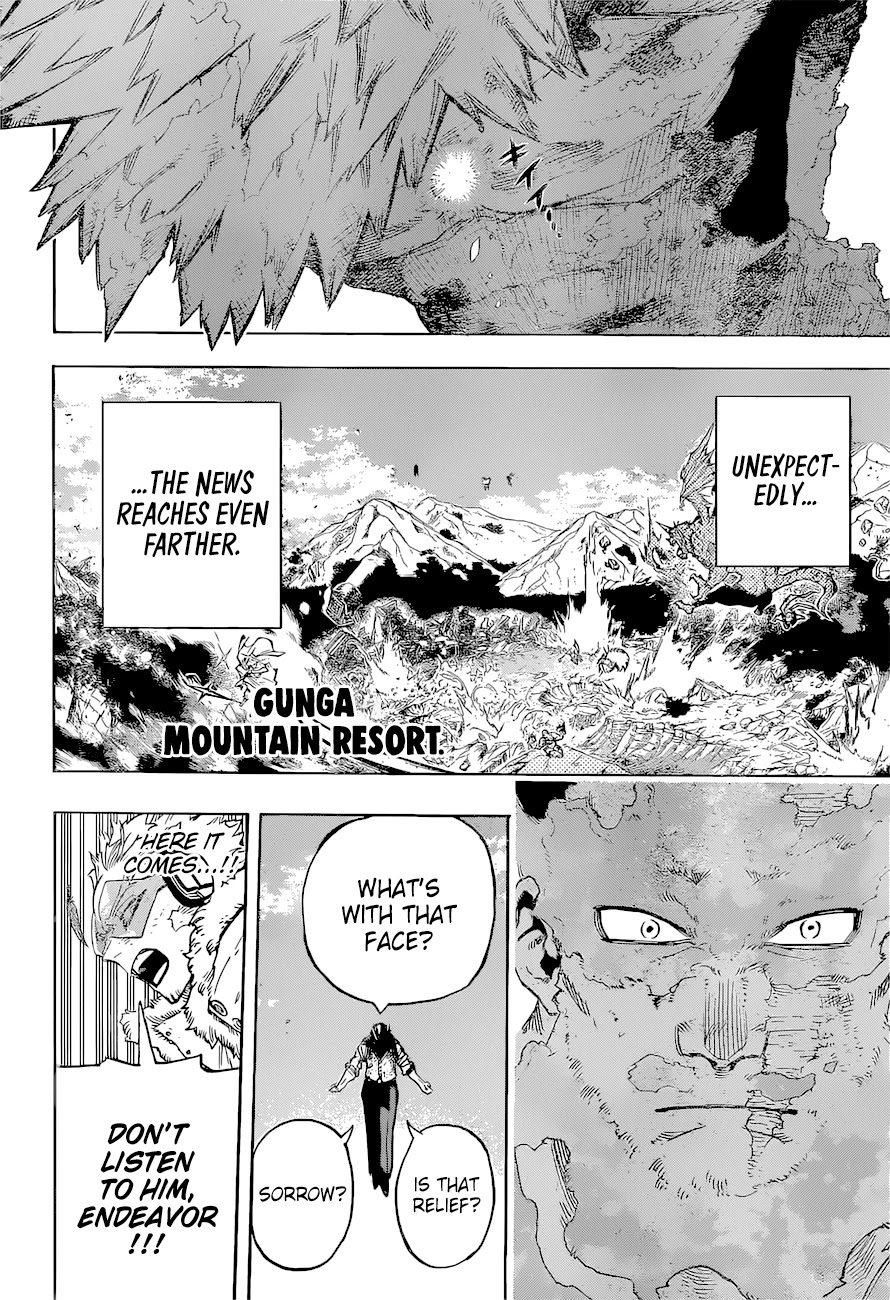 Boku no Hero Academia Chapter 353 page 16 - Chapter 353: Endeavor