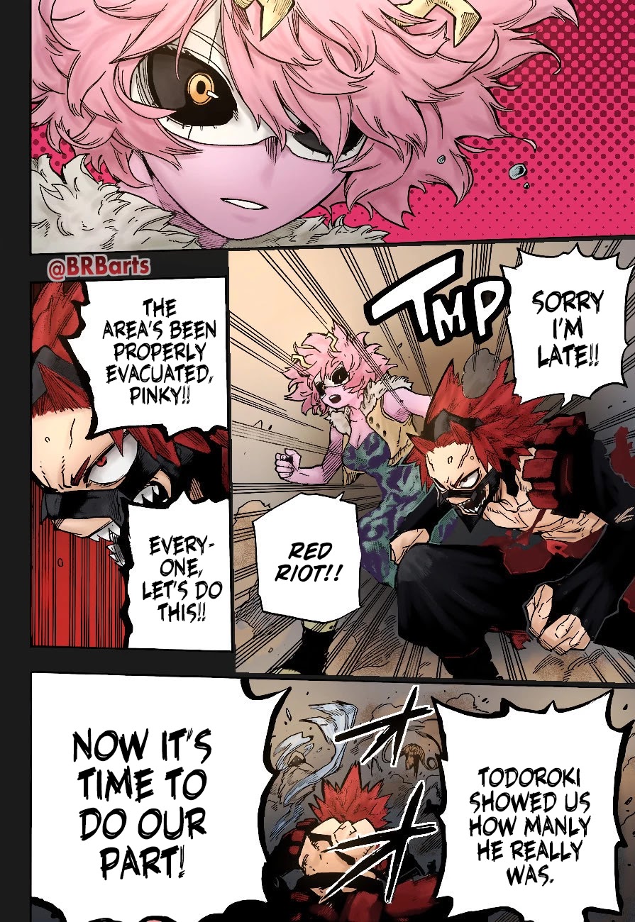 Boku no Hero Academia Chapter 353 page 18 - Chapter 353: Endeavor