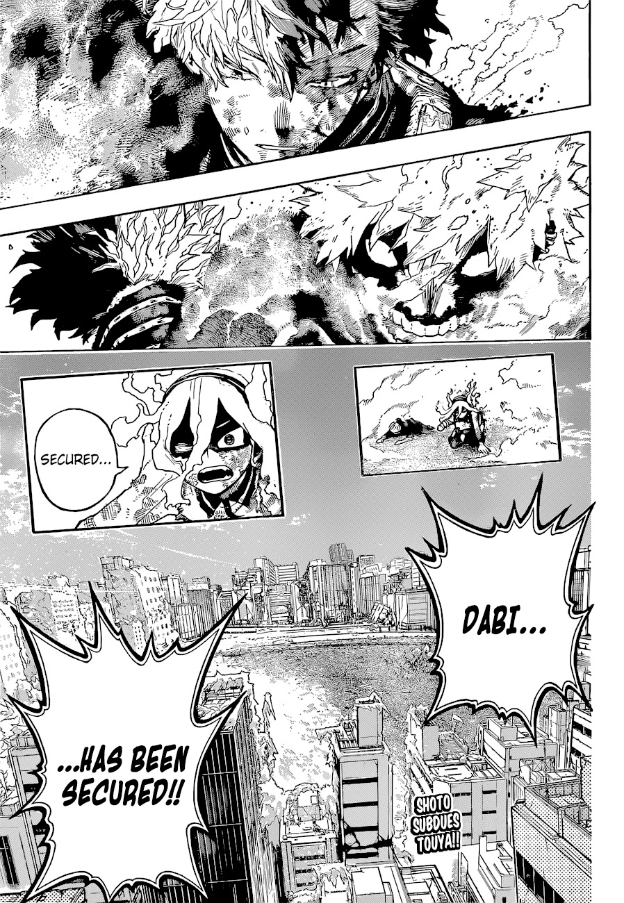 Boku no Hero Academia Chapter 353 page 3 - Chapter 353: Endeavor