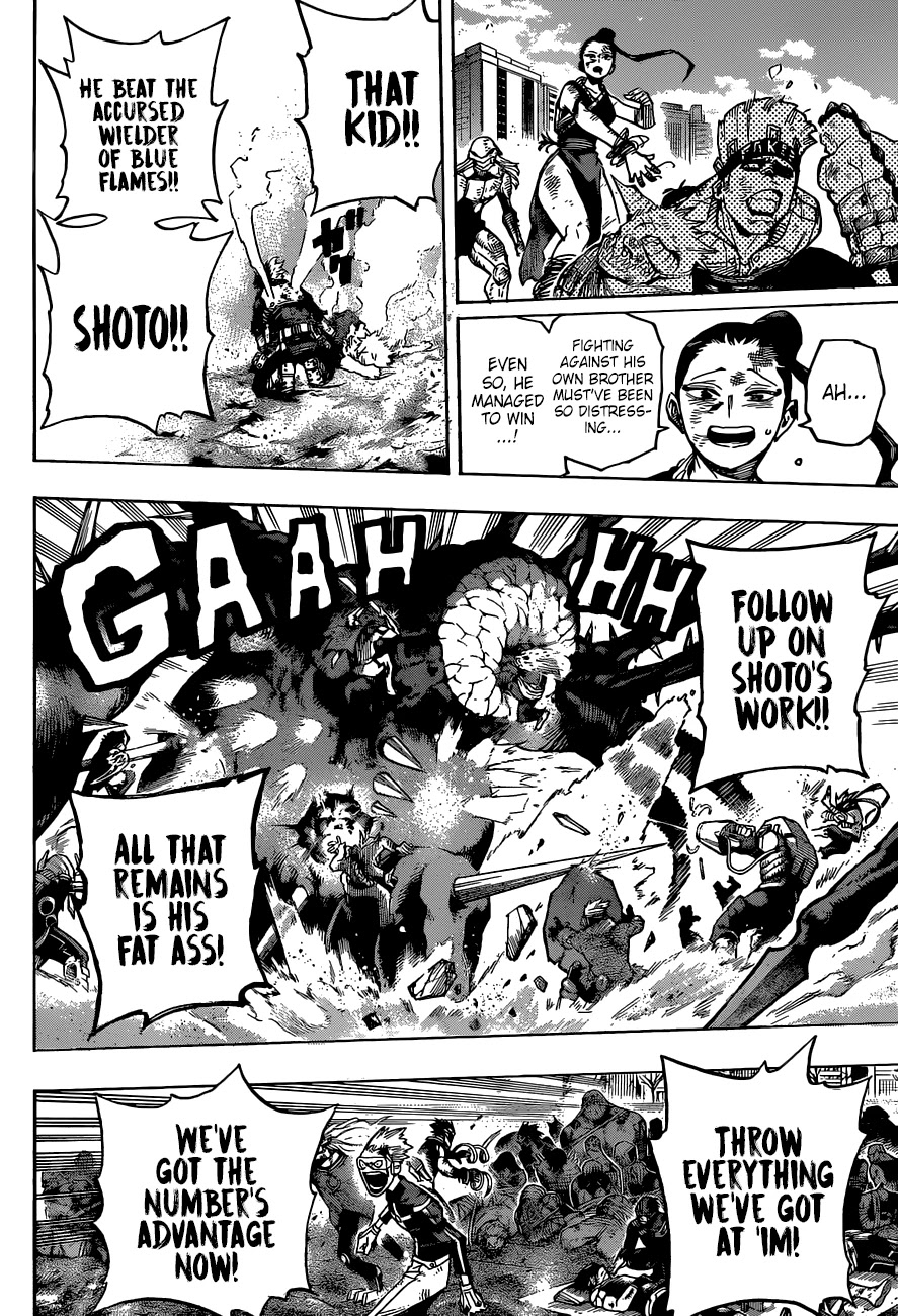 Boku no Hero Academia Chapter 353 page 4 - Chapter 353: Endeavor
