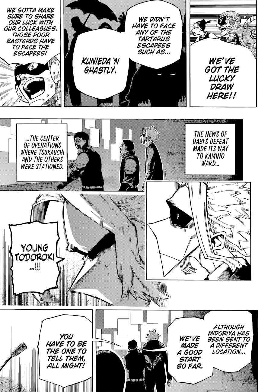 Boku no Hero Academia Chapter 353 page 5 - Chapter 353: Endeavor