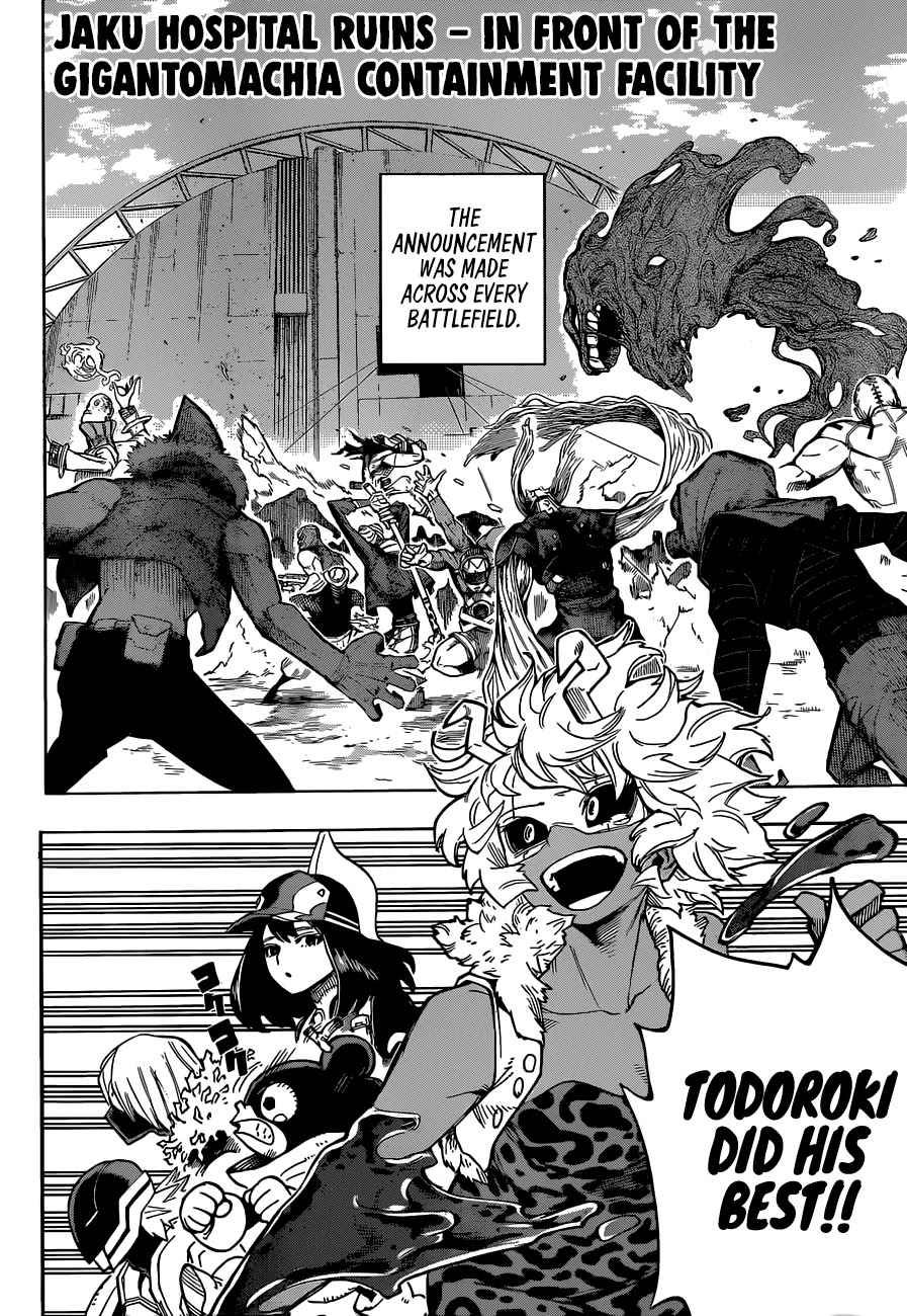 Boku no Hero Academia Chapter 353 page 6 - Chapter 353: Endeavor