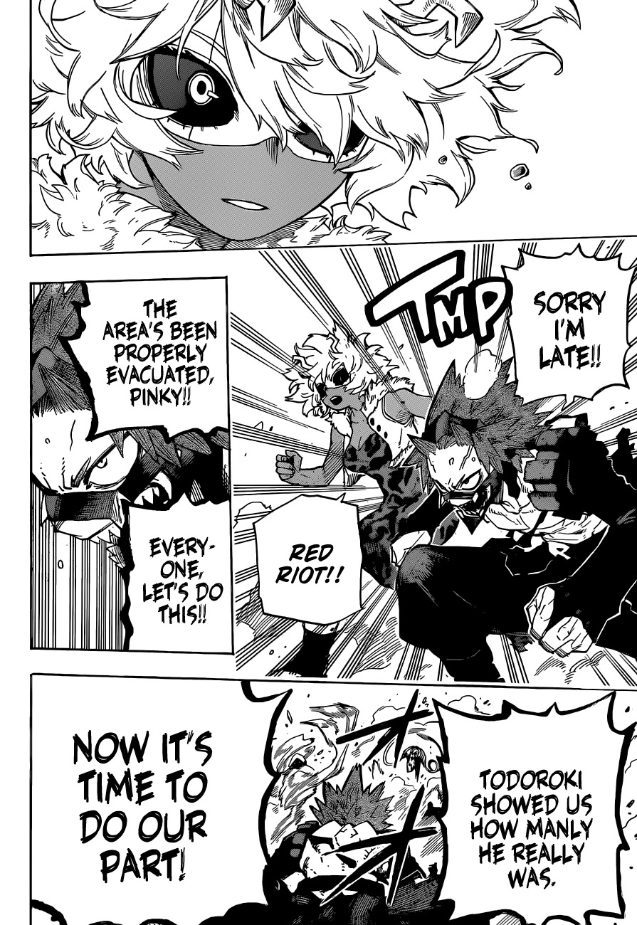 Boku no Hero Academia Chapter 353 page 8 - Chapter 353: Endeavor
