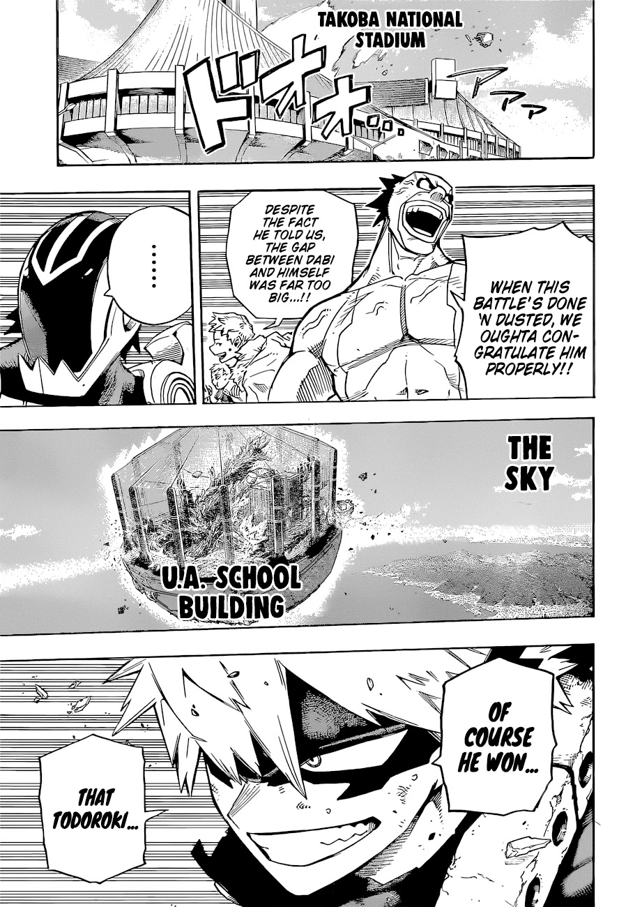 Boku no Hero Academia Chapter 353 page 9 - Chapter 353: Endeavor