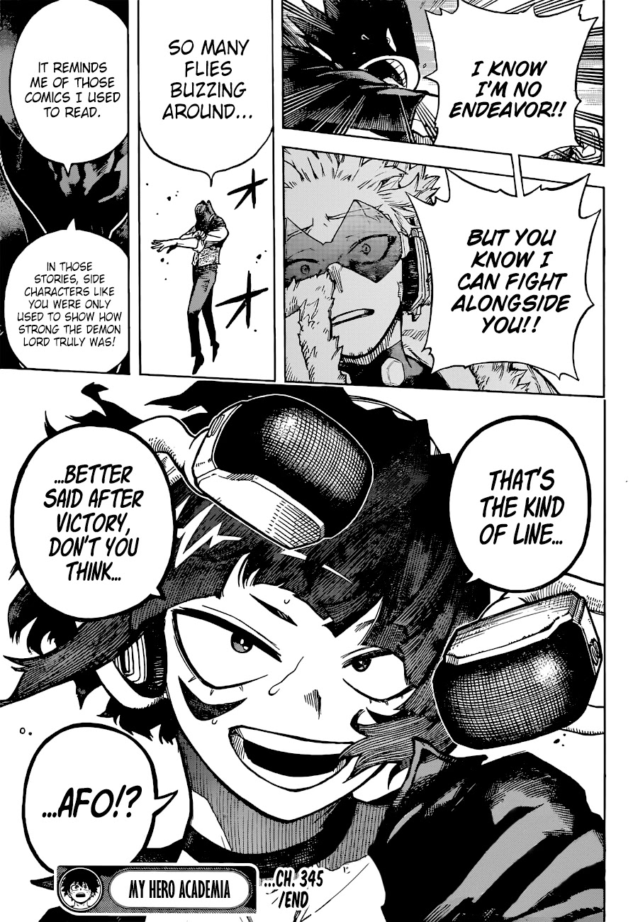 Boku no Hero Academia Chapter 354 page 15 - Chapter 354: Here!!